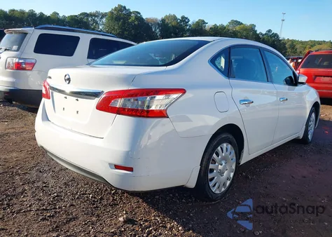 2015 Nissan Sentra Fe+ S/S/Sl/Sr/Sv из США, поврежденный, VIN 3N1AB7AP8FY332837